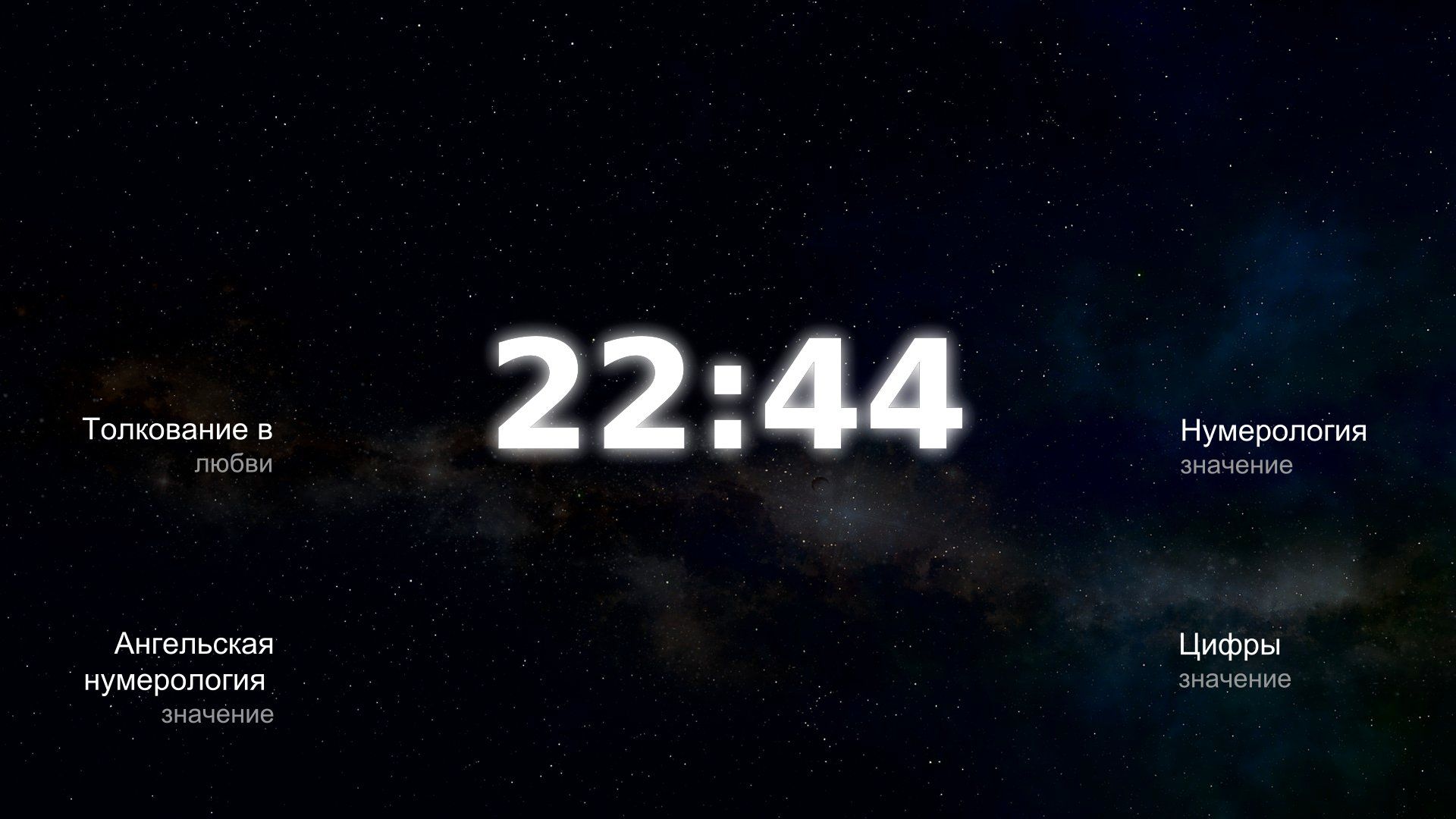 8 сфер жизни: о чем говорит 22:44 для вас 